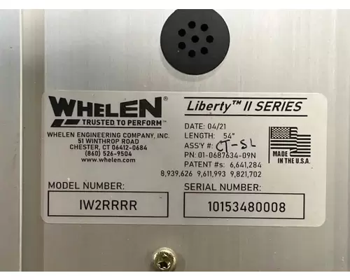Sutphen Fire Truck Miscellaneous Parts