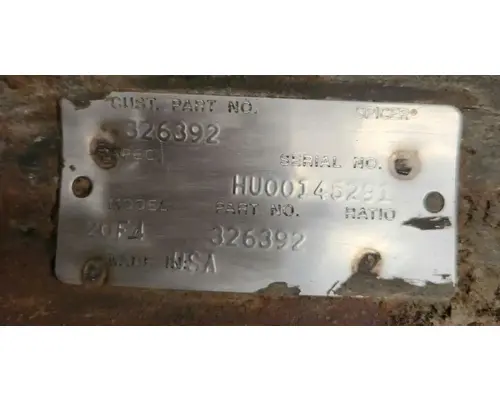 Sutphen Other Axle Assy, Fr (4WD)