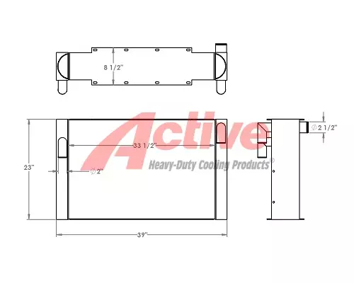 Radiator Sutphen Pumper Active Radiator