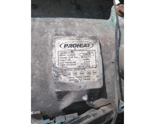 TELEFLEX POWER SYSTEMS PROHEAT GEN4 AUXILIARY POWER UNIT