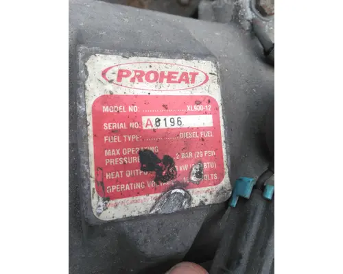 TELEFLEX POWER SYSTEMS PROHEAT GEN4 AUXILIARY POWER UNIT