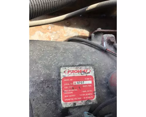 TELEFLEX POWER SYSTEMS PROHEAT GEN4 AUXILIARY POWER UNIT