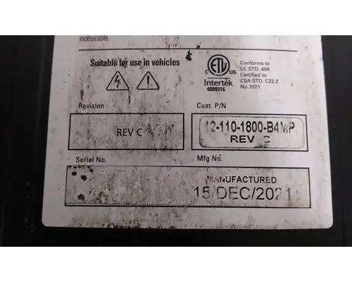 THERMO KING 41-7784 POWER INVERTER (NON HYBRID)