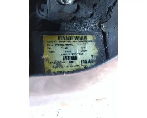 THERMO KING TRIPAC (DIESEL) AUXILIARY POWER UNIT
