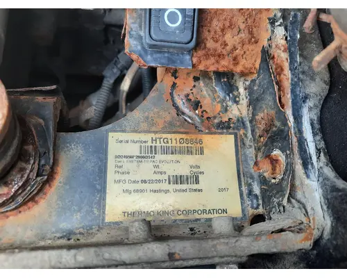THERMO KING TRIPAC EVOLUTION (DIESEL) AUXILIARY POWER UNIT