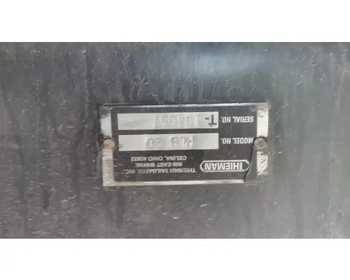 THIEMAN M SERIES LIFT GATE ASSEMBLY