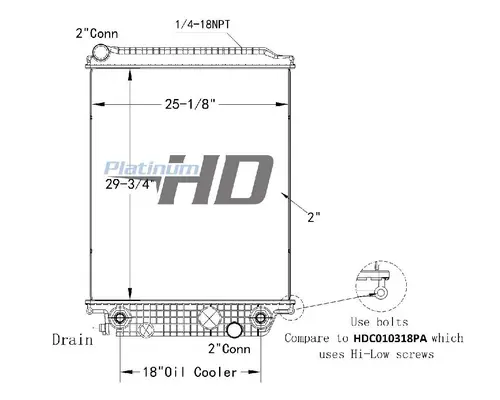 THOMAS MYBUS RADIATOR ASSEMBLY