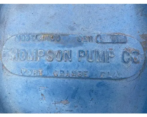 THOMPSON PUMP 4400 PTO