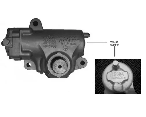 TRW/ROSS TAS55-001 POWER STEERING GEAR