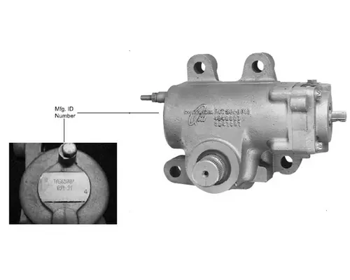 TRW/ROSS TAS65-006 POWER STEERING GEAR