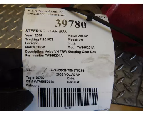 TRW TAS65204A Steering Gear Box
