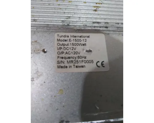 TUNDRA E1500 POWER INVERTER (NON HYBRID)