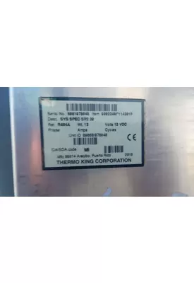 Thermo King Corporation SB-210 WHISPER Refer Unit