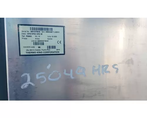 Thermo King Corporation SB-210 WHISPER Refer Unit