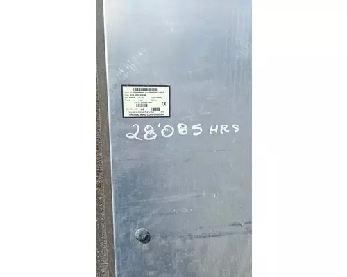 Thermo King Corporation SYS SPEC SR2 30 Refer Unit