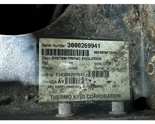 Thermo King Cascadia Auxiliary Power Unit