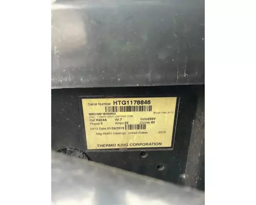Thermo King N/A Auxillary Power Unit