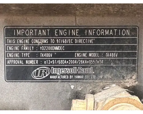 Thermo King N/A Auxillary Power Unit