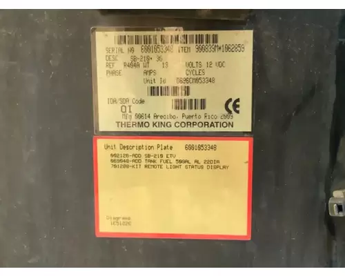 Thermo King Other Auxillary Power Unit
