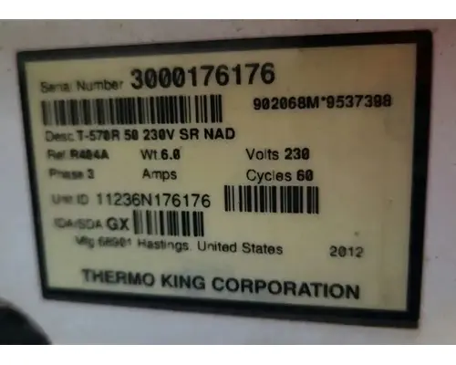 Thermo King Other Auxillary Power Unit