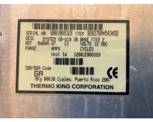 Thermo King Other Auxillary Power Unit