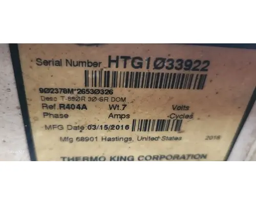 Thermo King Other Auxillary Power Unit