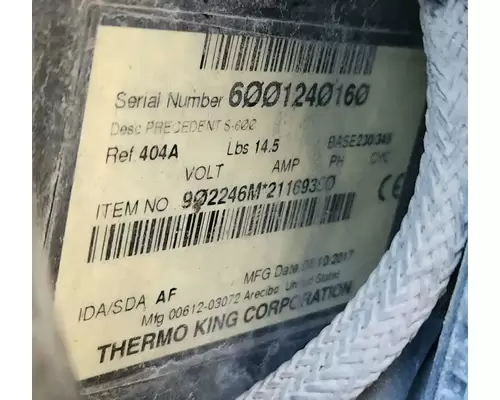 Thermo King Other Auxillary Power Unit