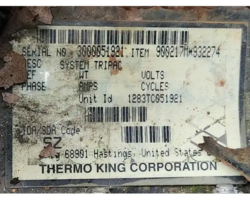 Thermo King TK270M Auxillary Power Unit