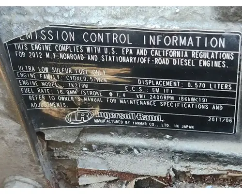 Thermo King TRIPAC EVOLUTION (DIESEL) Auxillary Power Unit