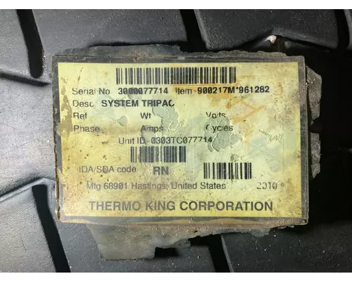 Thermo King TRIPAC APU Engine