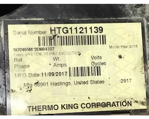 Thermo King TRIPAC APU Engine