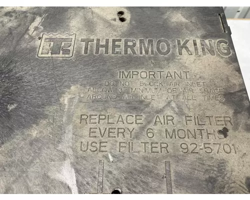 Thermo King TRIPAC Truck Equipment, APU (Auxiliary Power Unit)