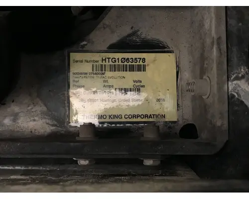 Thermo King TRIPAC Truck Equipment, APU (Auxiliary Power Unit)