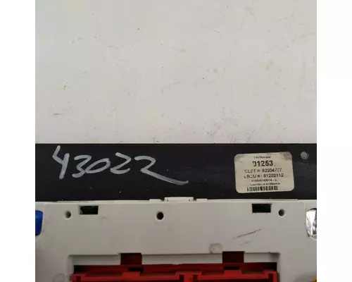 Thomas Built Bus EF Instrument Panel