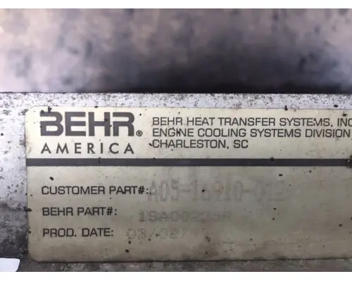 Thomas Built Saf-T-Liner MVP-ER Transit Intercooler