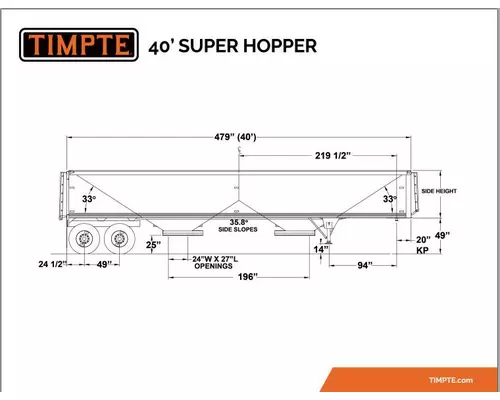 Timpte 4066 Trailer