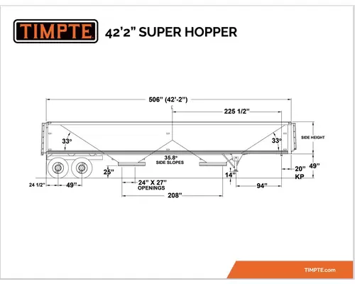 Timpte 4266 Trailer
