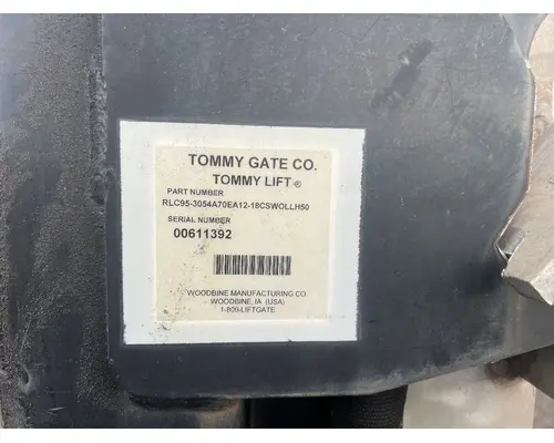 Tommy Lift Railgate Box  Bed
