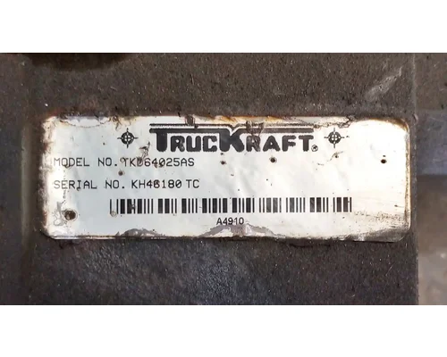 TrucKraft TKD64025AS Hydraulic PumpMotor