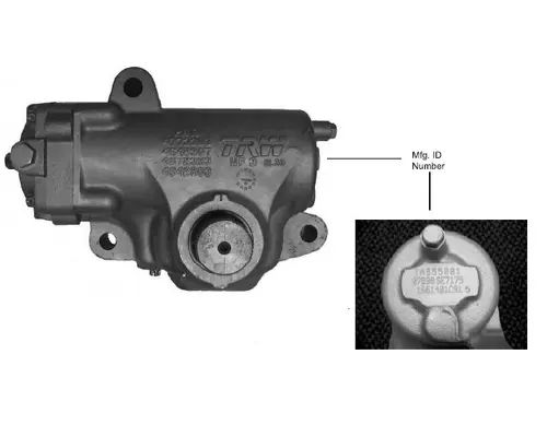 Steering Gear / Rack TRW/ROSS TAS55-001 LKQ Western Truck Parts