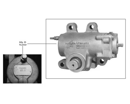 Steering Gear / Rack TRW/ROSS TAS65-048 LKQ Western Truck Parts