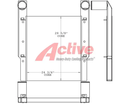 Charge Air Cooler (ATAAC) Tyler 3300 Sprayer / Floater Active Radiator