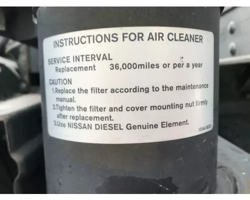 UD UD1400 Air Cleaner