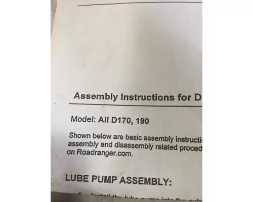 UNIVERSAL ALL Engine Parts, Misc.