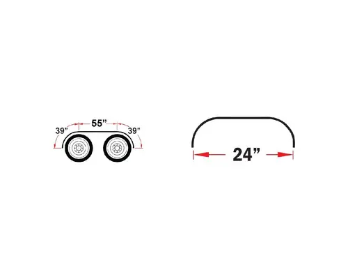 UNIVERSAL ALL FENDER ASSEMBLY, REAR
