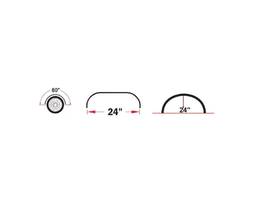 UNIVERSAL ALL FENDER ASSEMBLY, REAR