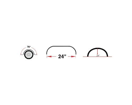 UNIVERSAL ALL FENDER ASSEMBLY, REAR