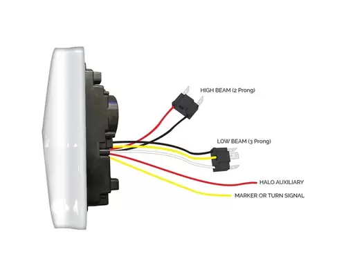 UNIVERSAL ALL HEADLAMP ASSEMBLY