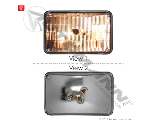 UNIVERSAL ALL HEADLAMP ASSEMBLY