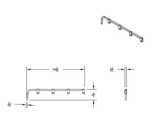 UNIVERSAL ALL MUD FLAP HANGER
